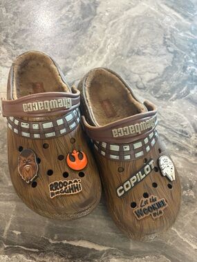 Kids Brown Star Wars Chewbacca Crocs